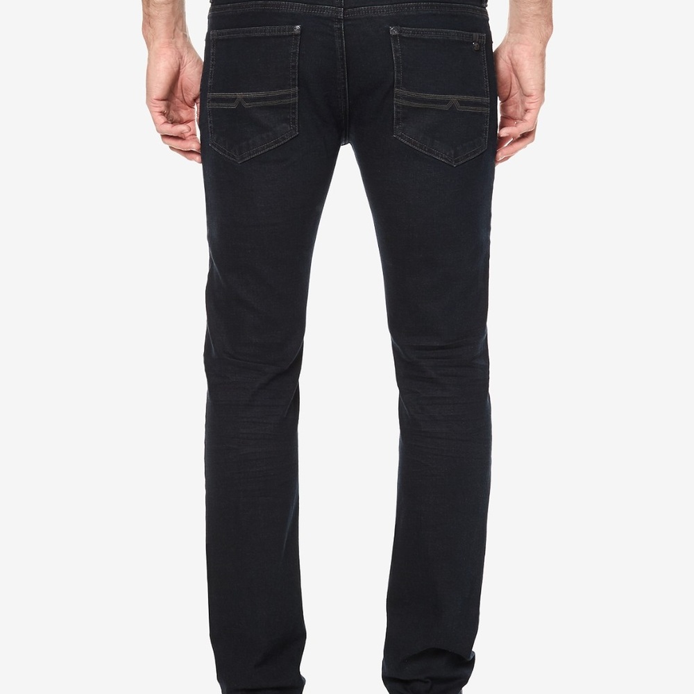 BUFFALO Davis Bitton Men's Jeans 38 Black Wash